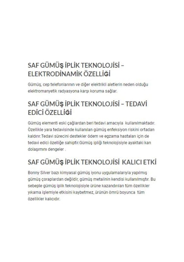 5 Çift Bonny Silver %13 Gümüş Çorap Normal Koruma