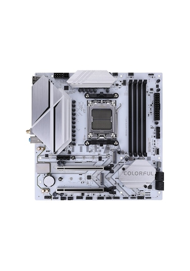 Colorful Battle Ax B650m-whıte Wıfı V15 Ddr5 7600mhz Matx Gaming Aaaa11clf0010