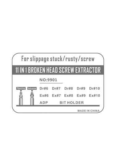 Xurunkeji Araba Tamirinde Paslanmış Ve Hasarlı Cıvataları Çıkarmak İçin 12 Adet Kırık Başlı Vida Çıkarma Aleti Seti 10x7x3cm