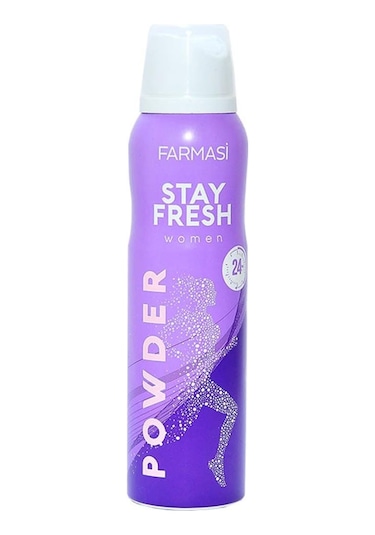 Farmasi Stay Fresh Powder Parabensiz Kadın Sprey Deodorant 150 ML