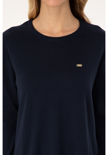 U.s. Polo Assn. Kadın Lacivert Kazak /triko 50313579-vr033 Lacıvert
