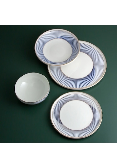 Jumbo Luna Fine Bone 24 Parça 6 Kişilik Yemek Takımı