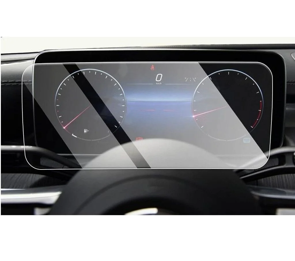 Mercedes Eqe Serisi Uyumlu 12.3 İnç Dijital Gösterge Ekran Koruyucu 9H Nano Ekran Koruyucu