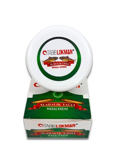 Tabib Lokman Alabalık Yağı Özlü Bitkisel Masaj Kremi 65 G