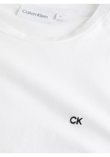 Calvın Kleın Erkek T-shırt K10k110589-yaf Beyaz