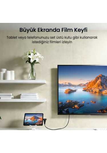 Veggieg Mini Hdmı / Micro Hdmı Erkek To Hdmı Dişi Dönüştürücü Adaptör