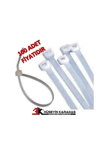 MERİDYEN PLASTİK KELEPÇE 3,6 X 370 MM ( 100 ADET )