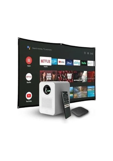 Hp Cc500 Yüksek Parlak 3in1 Fhd Projector 600 Led Lms Stick- 84 İnç Perde