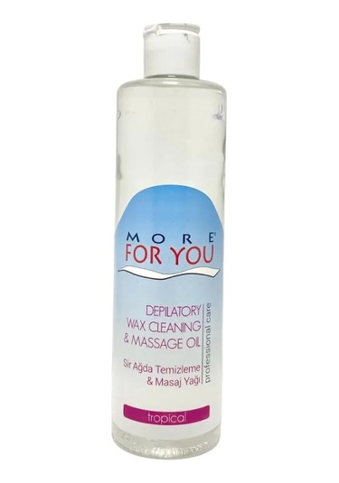 More For You Sir Ağda Temizleme & Masaj Yağı Tropikal 500 Ml