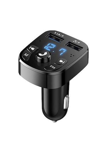 JOPUS F8 Bluetooth Araç Kiti Fm Transmitter
