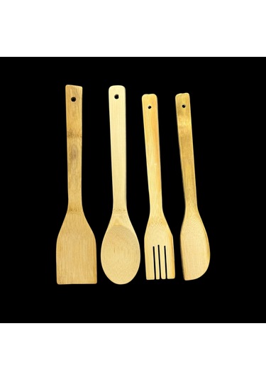 Konak Züccaciye 4lü Bambu Kaşık Seti