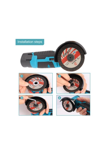 Aubyhe 75mm Çift Ağlı Reçine Kesme Diski - Yüksek Esneklik Ve Dayanıklılık, Hassas Kesim İçin İdeal