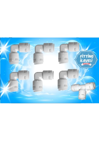 Inline Kapalı Kasa Tüm Su Arıtma Cihazlarına Uyumlu 5'Li Filtre - 504676024