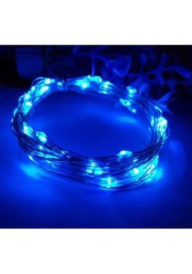 Peri Led 3 Metre Pilli Mavi Renk Dekoratif Aydınlatma 1.kalite Mavi