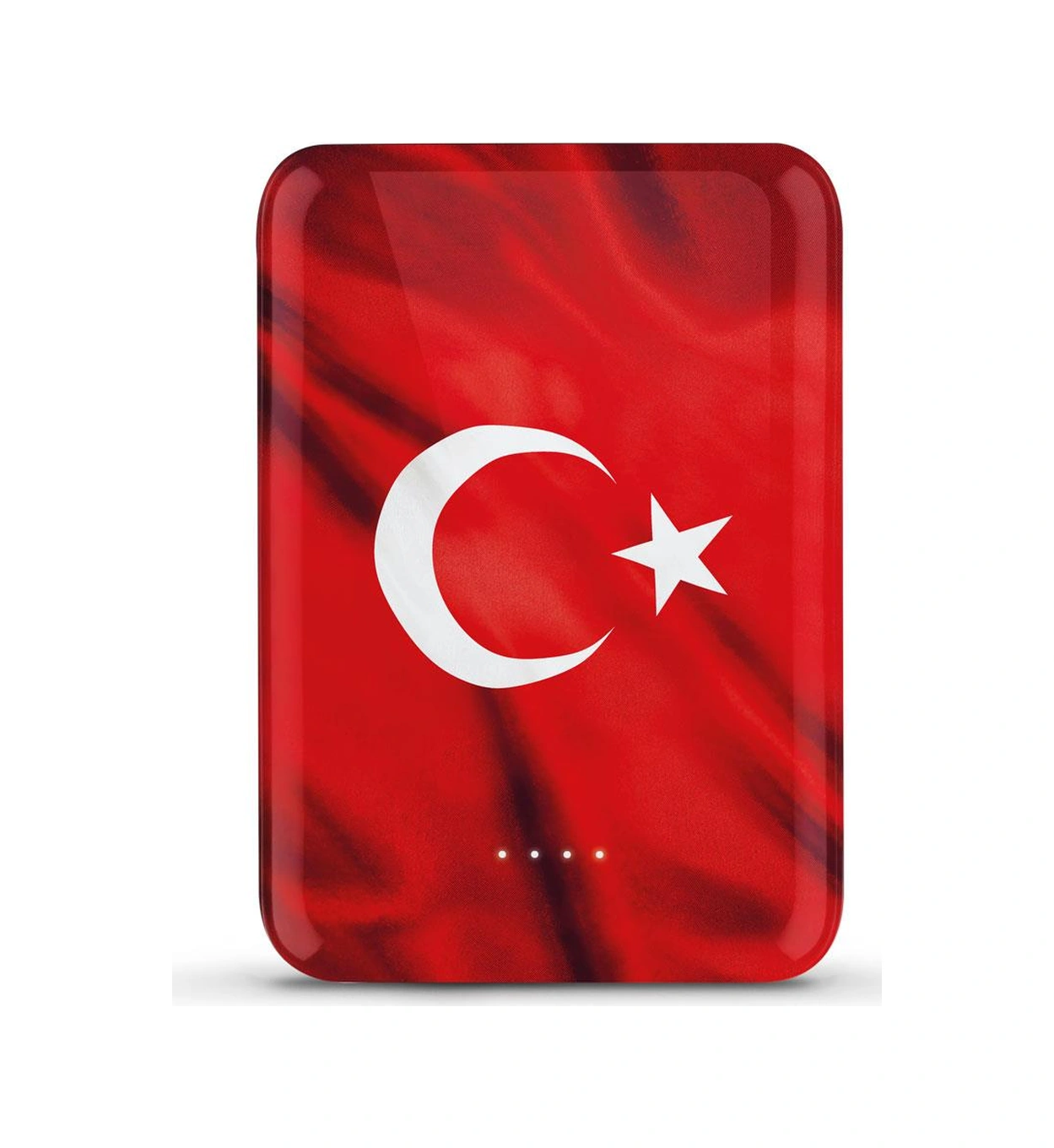 Ttec Artpower Türk Bayrağı 10.000 Mah Taşınabilir Şarj Aleti / Powerbank siyah