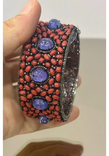 Mercan Tanzanit Elmas Bilezik 177