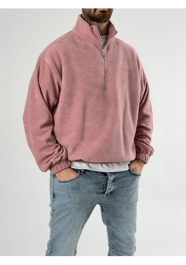 Cocopelli Erkek Pudra Sweatshirt Coc2712 Pudra
