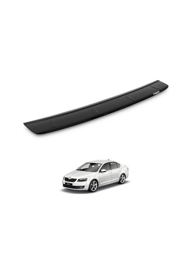 Skoda Octavia Uyumlu Yedek Parça 2013 - Arka Tampon Eşiği Parlak