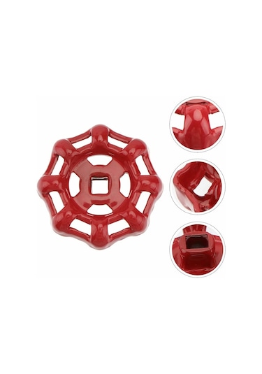 Vana Kolu Kırmızı Demir Vana Kolu Küresel Vana Kapatma Vanası Su Borusu