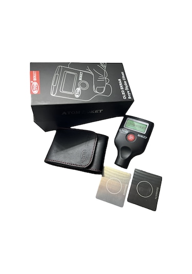 Çift Ekranlı Atom Roket Bluetooth'lu Akıllı Boya Ölçüm Cihazı