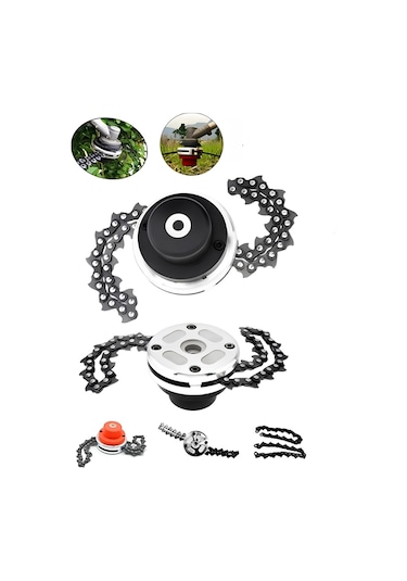 Ablacks C-52 Yan Tırpan + Toprak Çapalama Aparatı + Zincirli Başlık 2 Adet Çapa