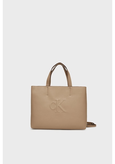 Calvin Klein Bayan Çanta Lv04k3111g Pbf Bej Bej