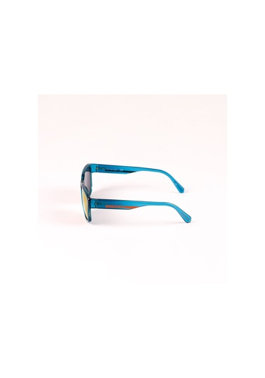 Calvin Klein Jeans Ckj 21631s 432 56 Erkek Dikdörtgen Mavi Kemik Güneş Gözlüğü