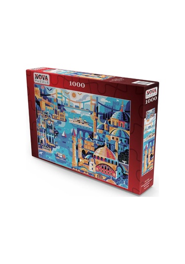 Nova 1000 Parça Panoramik İstanbul Manzarası Puzzle