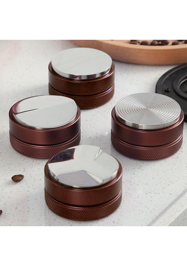 Homyl Paslanmaz Çelik Kahve Kurcalama 51mm-üç-kağıt-hamuru Kahverengi