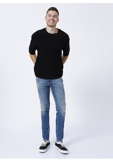 Bad Bear Normal Bel Skinny Fit Açık Mavi Erkek Denim Pantolon 22.01.70.004_xavıer Jeans 5002919472 Mavi