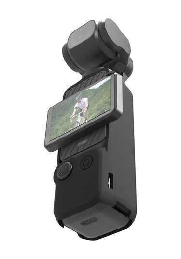 Cbtx Djı Osmo Pocket 3 Cep Kamera Silikon Kılıf Damla Koruma Kılıf Kapağı - Kırmızı