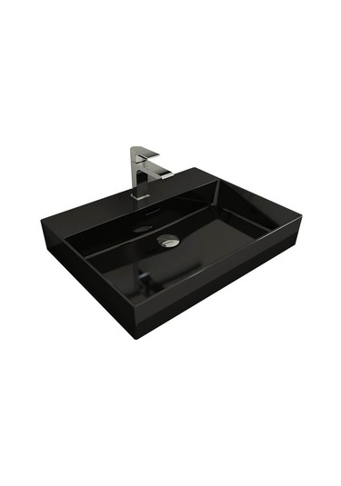 Bocchi Milano Lavabo 60 CM Parlak Siyah 1376-005-0126