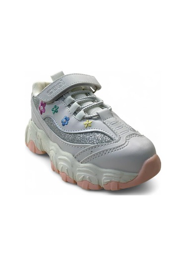 Cool Bella Kız Çocuk Okul Öncesi Rahat Sneaker Beyaz