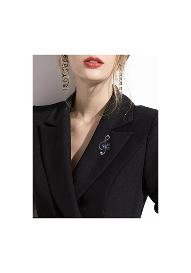 Especailly For You Öğretmene Klavuzlu Keman Notası Şeklinde Hediye Kışlık İğne/broş 214586984 Gümüş-gri