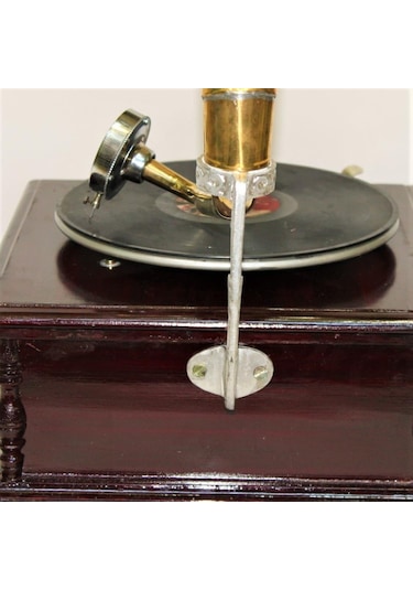 Kare Sade Gramofon Düz Borulu