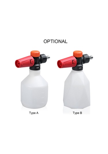 Tenfowee 500ml 1/4" Hızlı Bağlantılı Yıkama Köpük Sprayı - Ayarlanabilir Uç, 16mpa Maksimum Basınç, Dayanıklı Mühendislik Plastik + Bakır