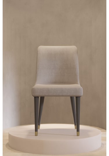 Modalife Bella Salon Yemek Mutfak Sandalyesi Gri