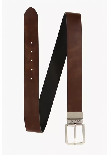 Levi's Erkek Kemer 77134-2086 Sä Yah-kahve Kahverengi - Siyah