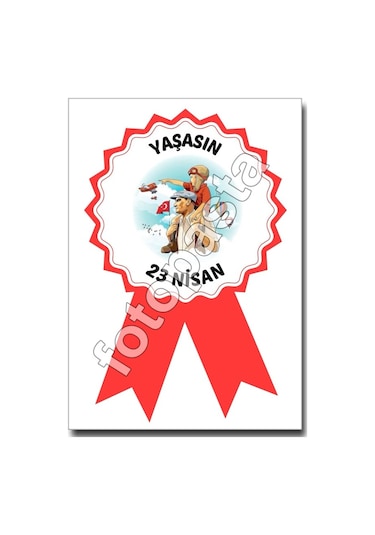 23 Nisan Yenilebilir Resim Baskısı 08 Diğer
