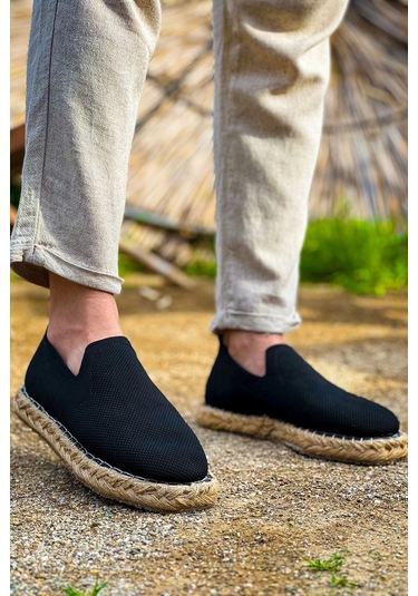 Ch305 Triko Erkek Ayakkabı Sıyah Çok Renkli