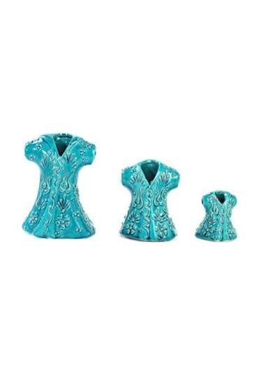 Çini 3'lü Kaftan Takımı