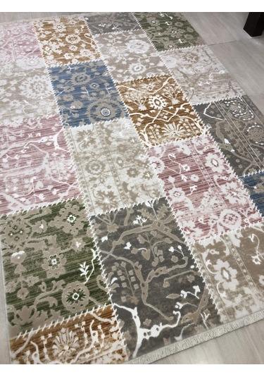 Kaşmir Halı Armina 160X235 Ae 0359 Patchwork Pudra Vizon 4 M2 Hal