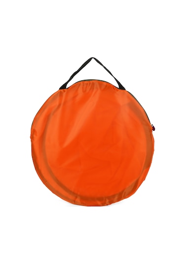 Teltree Tek Kişilik Hızlı Açılabilir Sahil Çadırı - Uv Koruma, Su Geçirmez, Çanta İle Taşınabilir Turuncu Çok Renkli