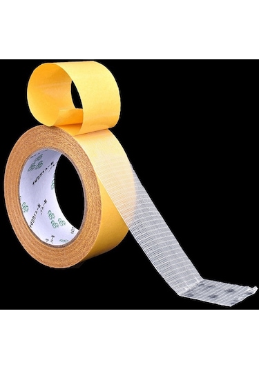 Geniş 10 Metre 5 Cm Çift Taraflı Bant Süper Güçlü Isıya Dayanıklı