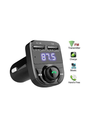 Didadodo Araç Stereo İçin Bluetooth Fm Verici Ve Hands-free, Kablosuz Desteğiyle