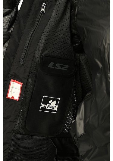 Ls2 Riva Mont Siyah - Neon Sarı