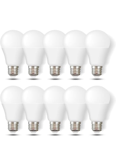 12 W Led Ampul Beyaz 10 Lu Ekonomik Paket