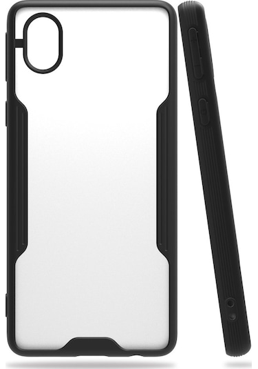 Samsung Galaxy A01 Core (A013) Kılıf Platin Matte Silikon Arka Kapak