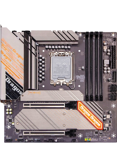 Dragos Dragmode B760M D4PRO Intel B760 4000 MHz DDR4 Soket 1700 mATX Anakart