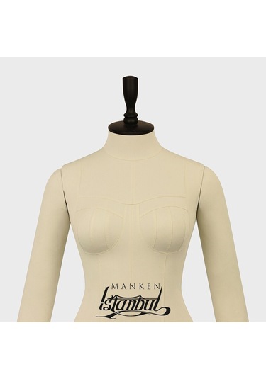 Videolu Ürün-38 Beden Kollu Balık Model Terzi Prova Mankeni 527200761